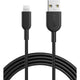 كابل Anker PowerLine II من USB-A إلى Lightning بطول  – A8433H12 – أسود
