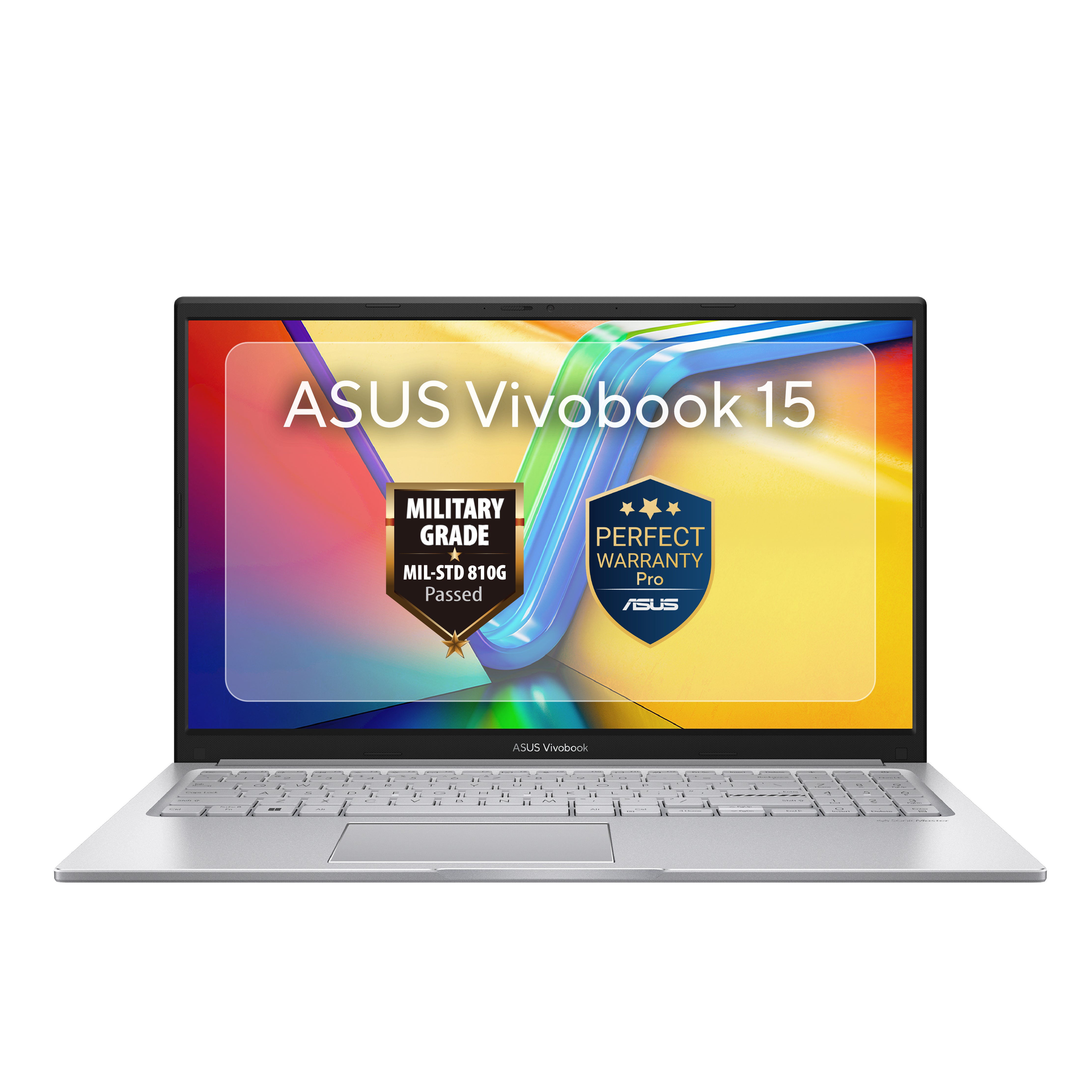 لابتوب ASUS Vivobook 15 – معالج Intel® Core™ 5 320، ذاكرة 8 جيجابايت، سعة 512 جيجابايت SSD، بطاقة Intel® Graphics، شاشة 15.6 بوصة FHD، ويندوز 11، فضي (X1504MA-BQL855W)