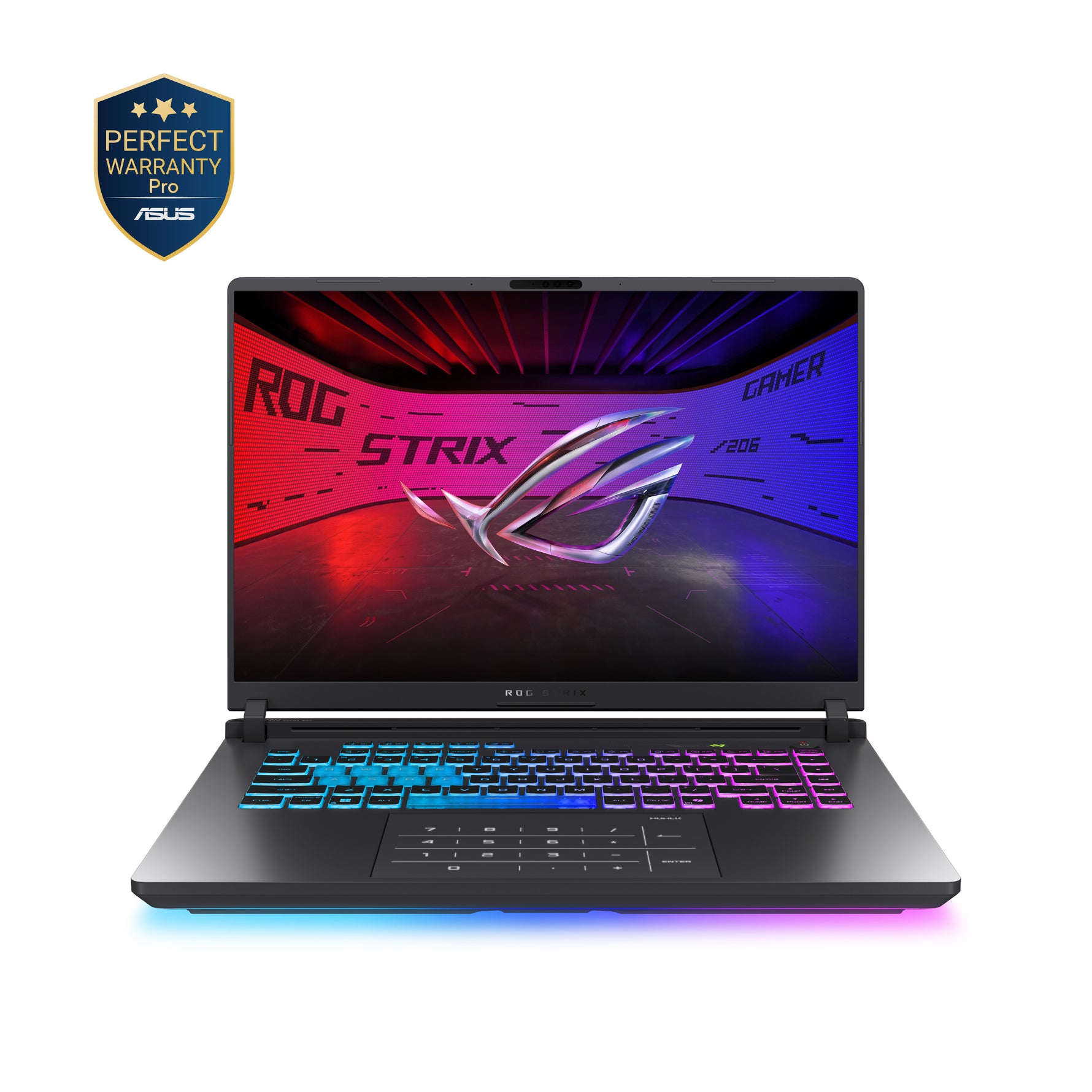 لابتوب ASUS ROG Strix G16 للألعاب بمعالج Intel Core Ultra 9 275HX، 16GB RAM، 1TB SSD، كارت NVIDIA GeForce RTX 5060، شاشة 16 بوصة FHD+، ويندوز 11، موديل G615LM-RV009W - أخضر