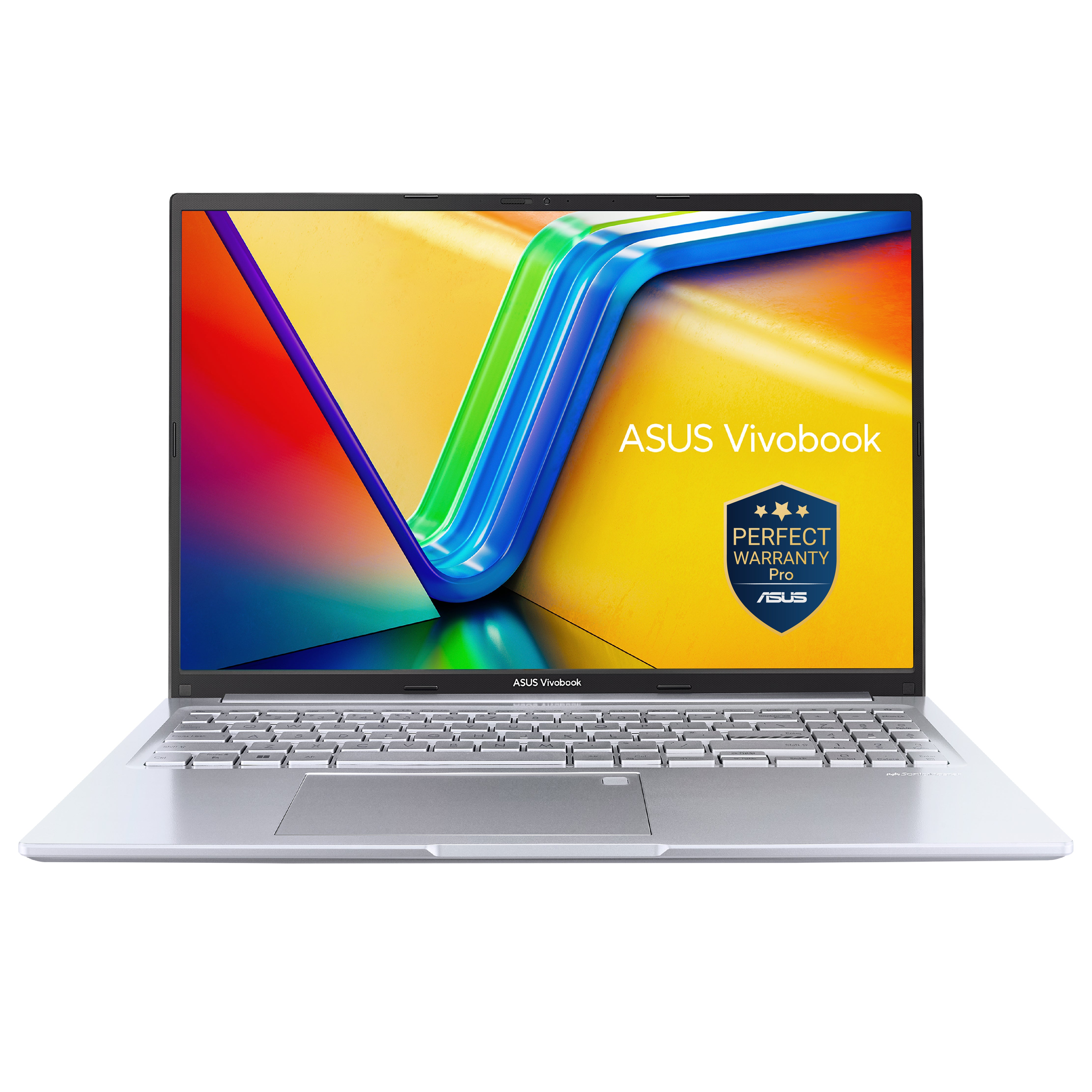لابتوب ASUS VivoBook 16 بمعالج Intel Core i7-13620H، 16GB RAM، 512GB SSD، كارت Intel UHD، شاشة 16 بوصة FHD، ويندوز 11، موديل X1605VA-OACH007W - فضي