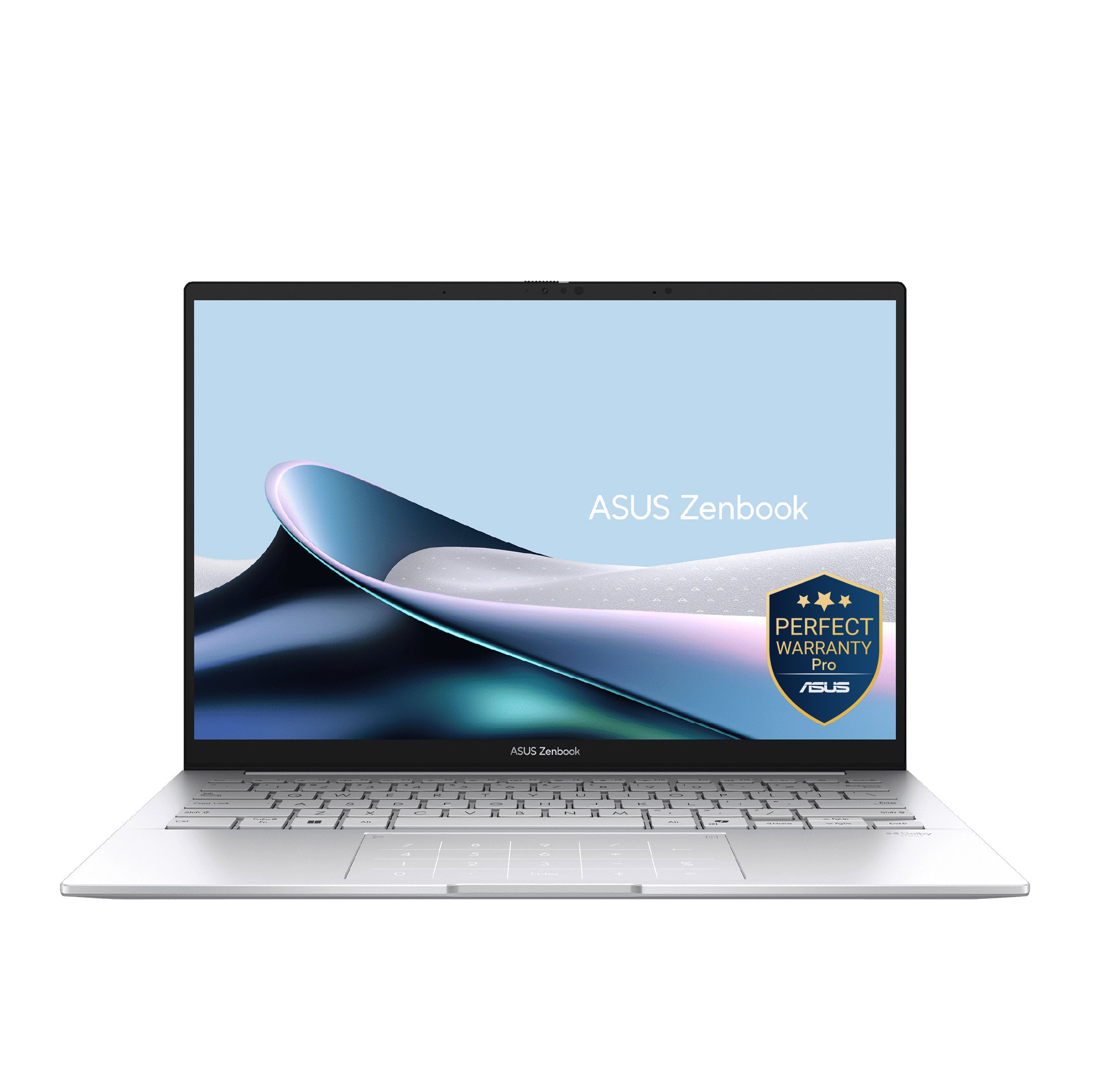 أسوس زين بوك 14 لابتوب، Intel® Core™ Ultra 9، رامات 32 جيجابايت، 1 تيرابايت SSD، معالج إنتل آرك، 14 بوصة 3K، ويندوز 11، UX3405CA-PP009W - فضي