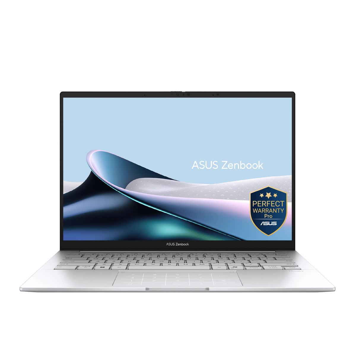 أسوس زين بوك 14 لابتوب، Intel® Core™ Ultra 9، رامات 32 جيجابايت، 1 تيرابايت SSD، معالج إنتل آرك، 14 بوصة 3K، ويندوز 11، UX3405CA-PP009W - فضي