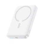 باور بانك Baseus بسعة 10000mAh، شحن سريع 22.5W مع كابل مدمج، موديل FM11، الأبيض