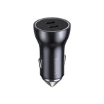 شاحن سيارة Baseus USB-C بقدرة 60 واط، أسود