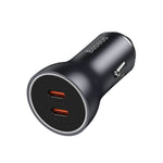 شاحن سيارة Baseus USB-C بقدرة 60 واط، أسود