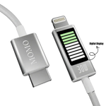 MOMO USB-C to Lightning Fast Charging Cable 30W 1.2M – White
