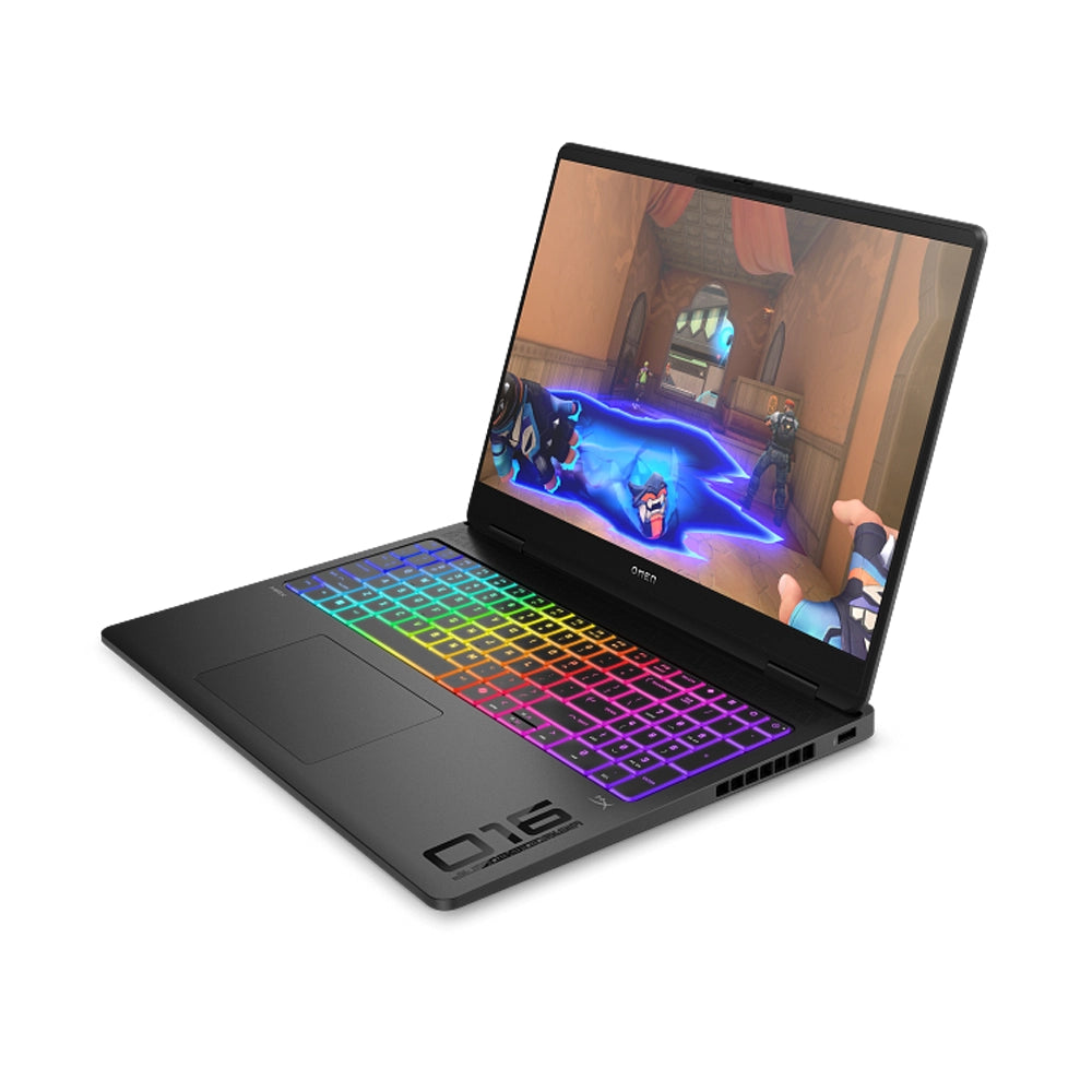 لابتوب HP OMEN MAX للألعاب بمعالج AMD Ryzen AI 7 350، ذاكرة 32 جيجابايت، سعة 1 تيرابايت SSD، بطاقة NVIDIA GeForce RTX 5060 سعة 8 جيجابايت، Windows 11 – أسود (16-ak0009ne)