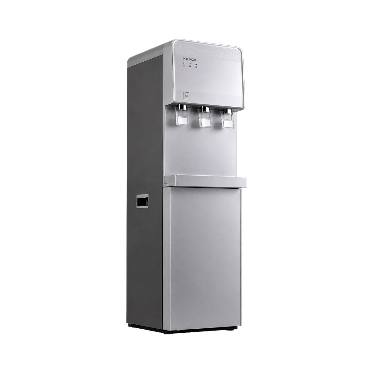 Hyundai Water Dispenser Bottom Loading 3 Taps Hot / Warm / Cold – HYU-2107S – Silver