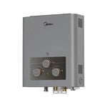 Midea 6L Digital Gas Water Heater – MGWH06-12MZLEG – Silver