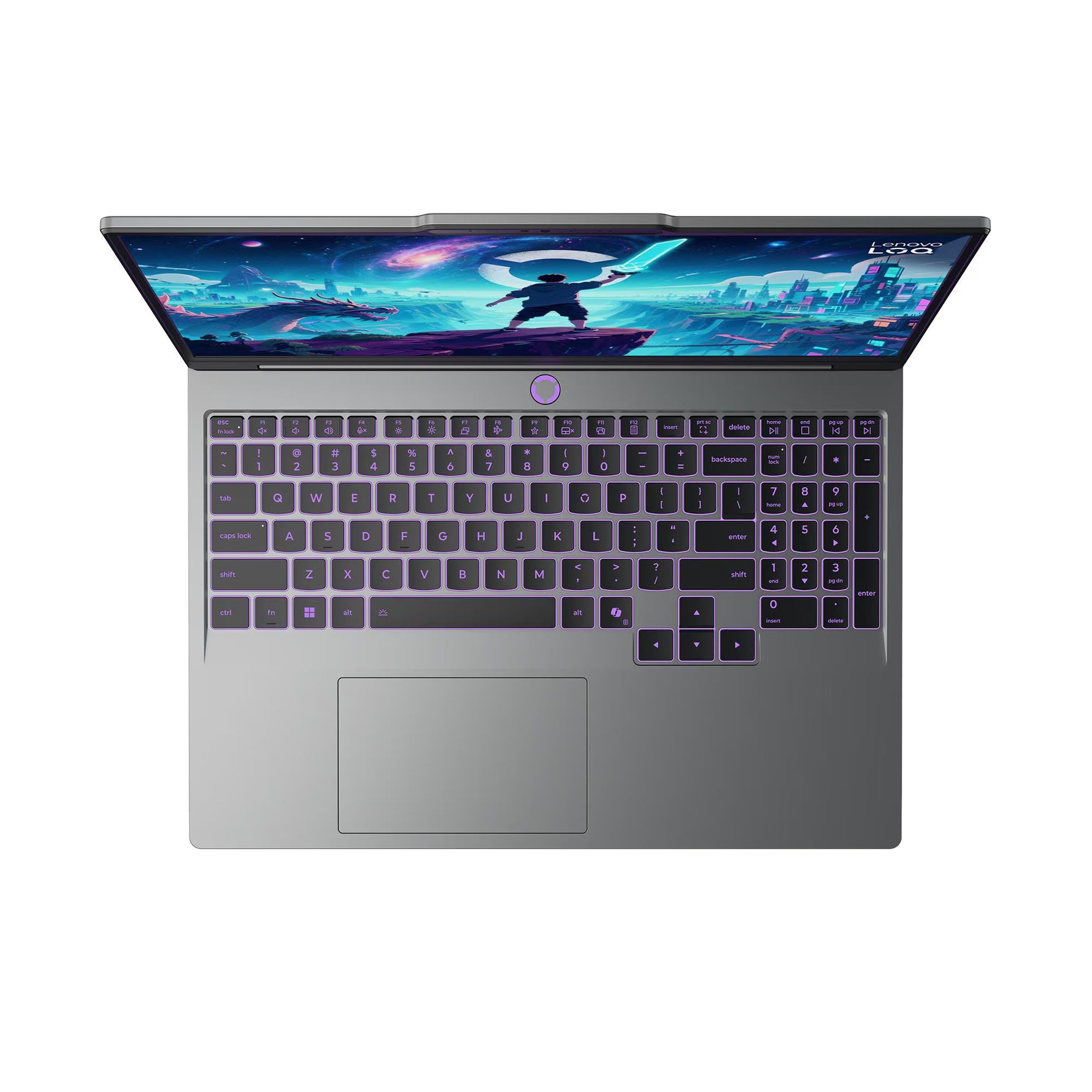 Lenovo LOQ Laptop Intel Core Ultra 7 356H, 16GB RAM, 512GB SSD, NVIDIA GeForce RTX 5060, 15.3" WUXGA, Windows 11 – Luna Grey (83SL000UED)