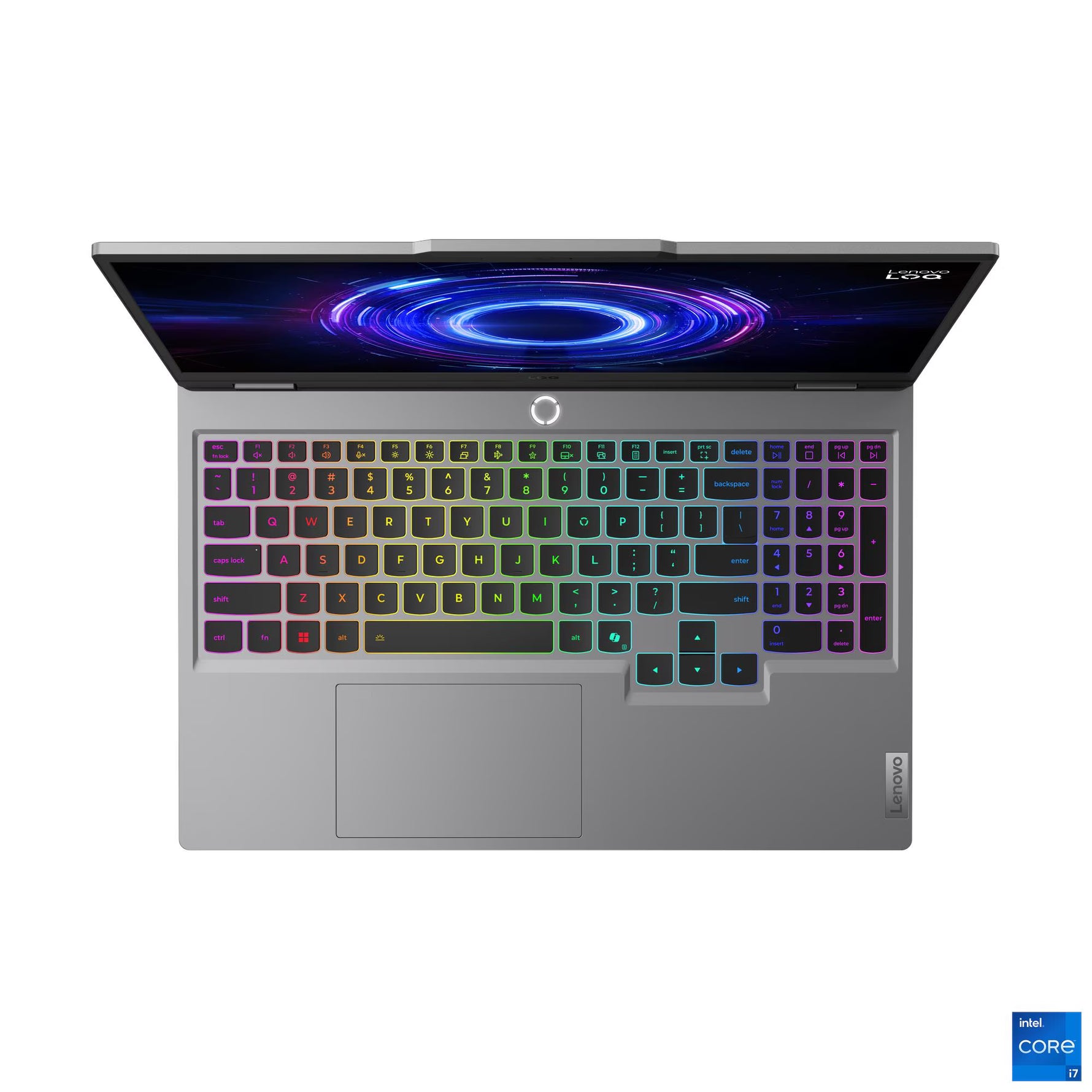 Lenovo LOQ 15IRX9 Laptop Intel Core i7-13645HX, 16GB RAM, 512GB SSD, NVIDIA GeForce RTX 5060, 15.6" FHD – Luna Grey (83JE01ATED)