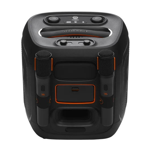 سماعة JBL PartyBox Encore 2 المحمولة بتقنية Bluetooth مع ميكروفون لاسلكي – أسود