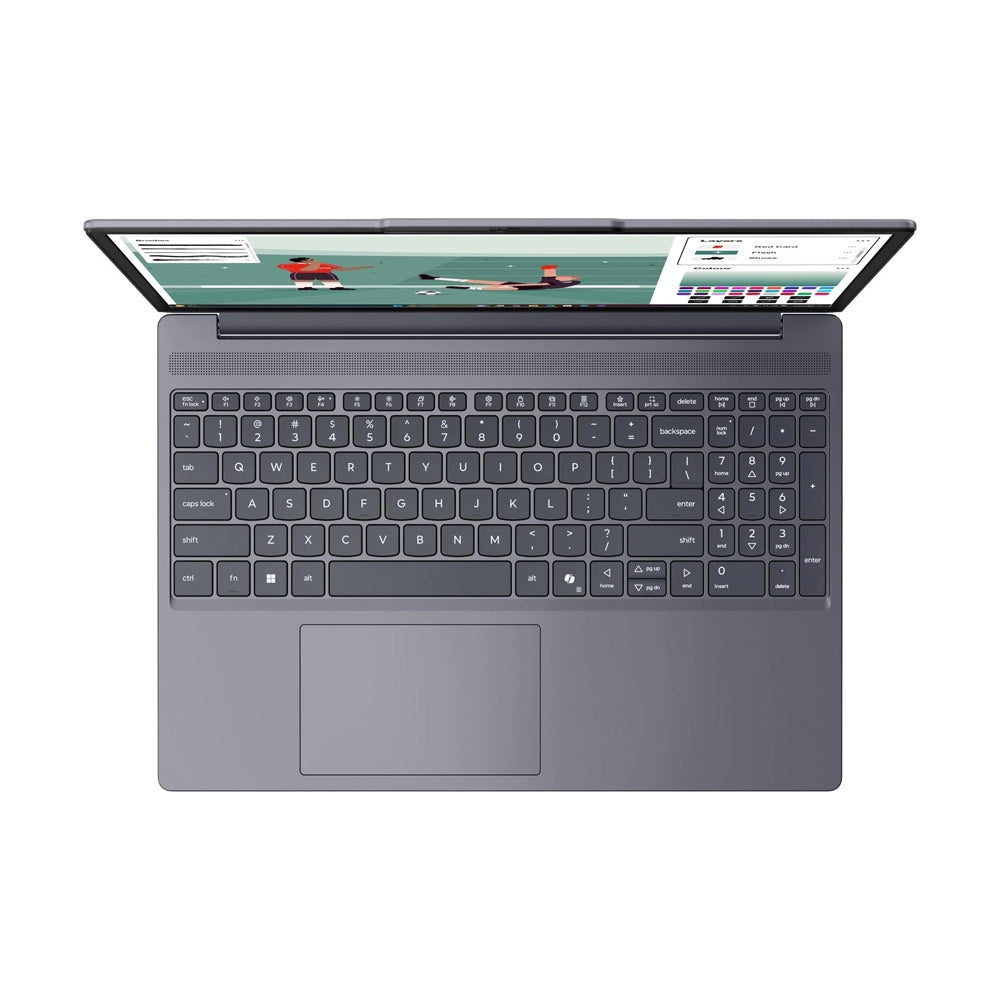 Lenovo IdeaPad 3 83UR00BNED, Intel Core Ultra 7 355, 16GB DDR5 RAM, 512GB SSD, Intel Graphics, 15.3" WUXGA IPS 60Hz, DOS, Luna Grey