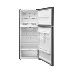 Midea 411 Litres, 2D Refrigerator, Quattro Inverter - Silver