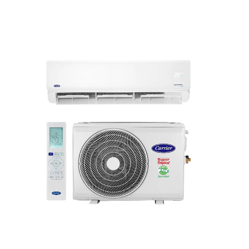Carrier XCOOL Split Air Conditioner 3 HP Cool Only Inverter – 53KHEFT24DN8 -  White