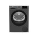 Beko  مجفف ملابس ، سعة 9 كجم، بتقنية 15 برنامج، شاشة ديجيتال باللمس، ، BM3T3933AE - فضي غامق