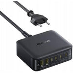  Baseus  شاحن مكتبي ، قدرة 120 وات، 4 منافذ USB-C و2 منفذ USB-A - أسود