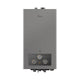 Midea Natural Gas Water Heater, 10L, Digital Display, Dual Ignition, Low Water Pressure Start, MGWH10-20MDNEG(S) - Silver