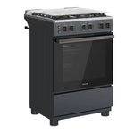 Toshiba Gas Cooker, 4 Burners, 60 cm, Full Safety, RT2-60MG4GE(MG)-EG - Gray