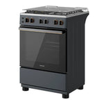 Toshiba Gas Cooker, 4 Burners, 60 cm, Full Safety, RT2-60MG4GE(MG)-EG - Gray