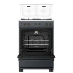Toshiba Gas Cooker, 4 Burners, 60 cm, Full Safety, RT2-60MG4GE(MG)-EG - Gray