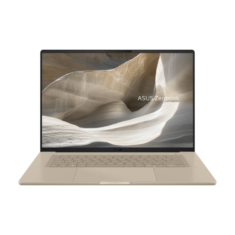 لابتوب ASUS Zenbook A16 UX36070A-SQ485W، معالج Snapdragon X2 Elite Extreme، رام 48 جيجابايت، SSD سعة 512 جيجابايت، كارت شاشة Qualcomm Adreno، شاشة OLED 16 بوصة بدقة 3K، ويندوز 11، بيج Zabriskie