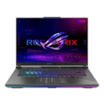 لابتوب ASUS ROG Strix G16، Ryzen 9 8940HX، رام 16 جيجابايت، SSD 1 تيرابايت، RTX 5080 16GB، شاشة 16 بوصة 2.5K 300Hz، Windows 11، رمادي Eclipse Gray