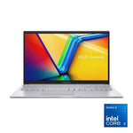 لابتوب ASUS X1504MA-BQ853W، معالج Intel Core 3 304، رام 8 جيجابايت، SSD سعة 512 جيجابايت، Intel Graphics، شاشة 15.6 بوصة FHD 60Hz، ويندوز 11، فضي