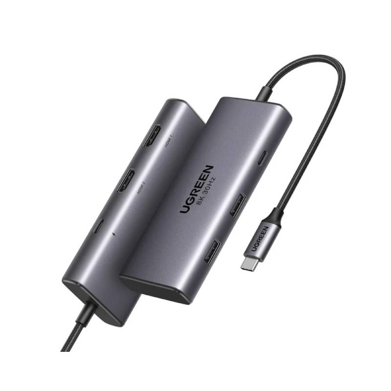 Ugreen 6-in-1 USB Hub ,Multi Ports - 15852 CM498