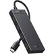 يوجرين CM806 (35584) موزع USB-C ‏4 في 1، بمعيار USB 3.2 Gen 2 وأربعة منافذ USB-C وسرعة نقل تصل إلى 10 جيجابت في الثانية – أسود