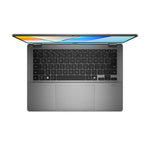 لابتوب ASUS Vivobook 14 Flip، Core Ultra 7 355، رام 16GB، SSD 512GB، شاشة 14 بوصة OLED Touch، Windows 11، رمادي مطفي