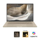 لابتوب ASUS Zenbook A16، Snapdragon X2 Elite Extreme، رام 24GB، SSD 512GB، شاشة 16 بوصة 3K OLED 120Hz، Windows 11، بيج