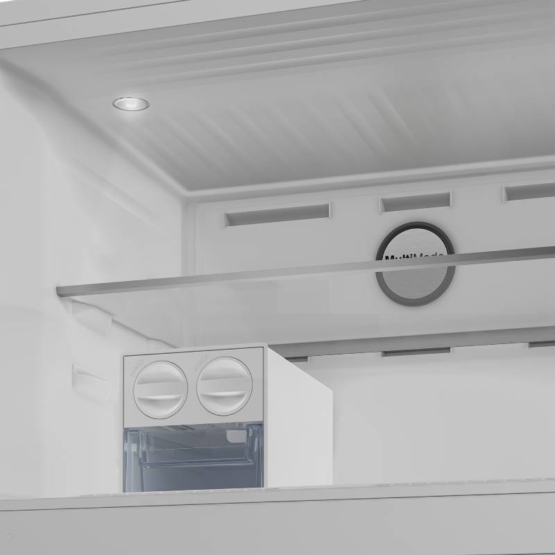 ثلاجة Beko سعة 630 لتر، نوفروست، ديجيتال إنفرتر، مزودة بموزع مياه، موديل RDNE650E60ZXR، ستانلس غامق