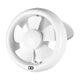IDO Bathroom Ventilating Fan 20cm GVF20-WH, White