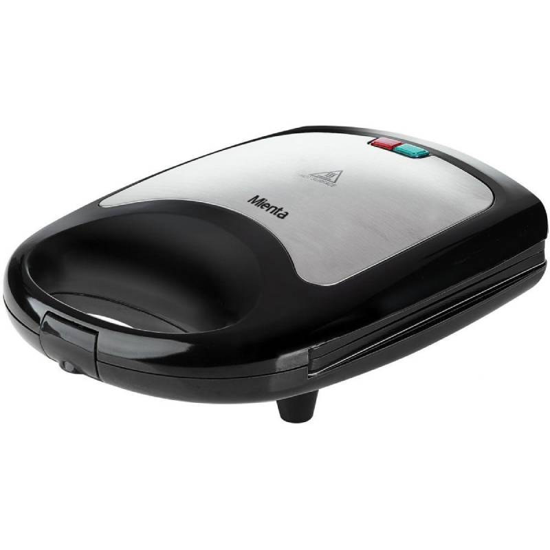 Mienta Grande Sandwich and Waffle Maker 1200W, SM27609A, Silver