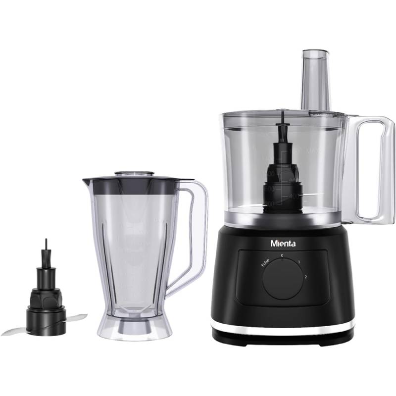Mienta Chopper with Blender 1000W, 2.5L, FP141435A, Black