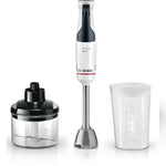 Bosch ErgoMaster Series 4 Multifunction Hand Blender, 800W, 600ml,  MSM4W420 - White