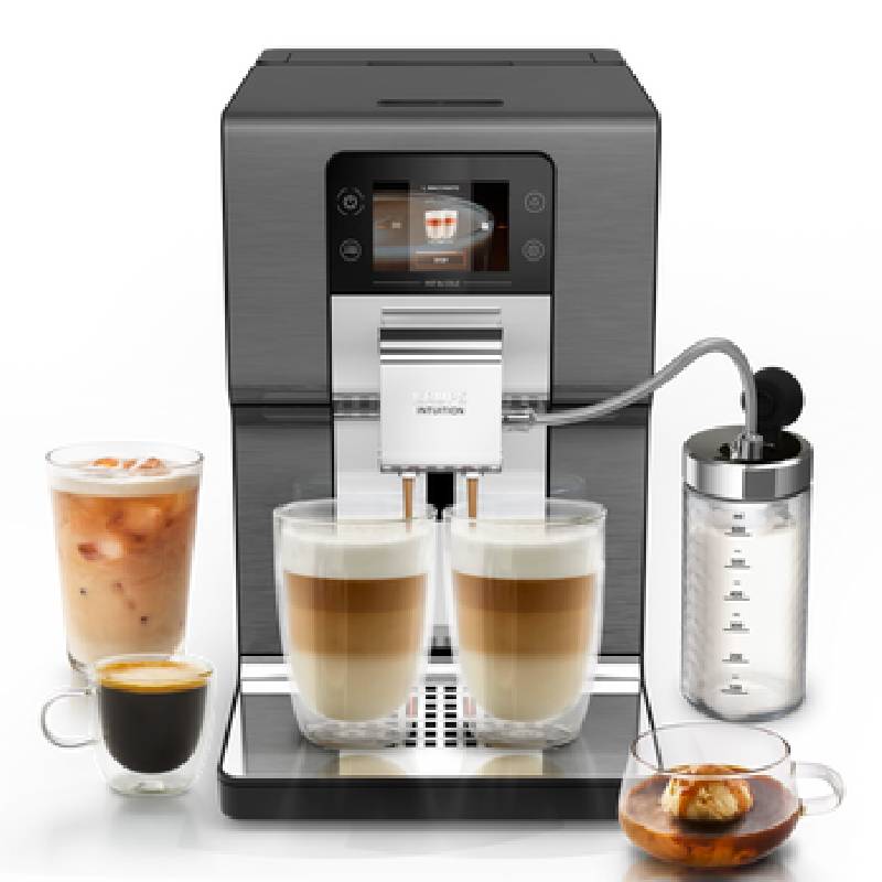 KRUPS Intuition Experience Automatic Espresso Coffee Machine, Digital Touch, EA879NE0