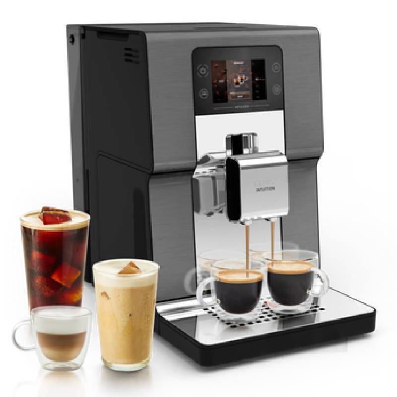KRUPS Intuition Experience Automatic Espresso Coffee Machine, Digital Touch, EA879NE0
