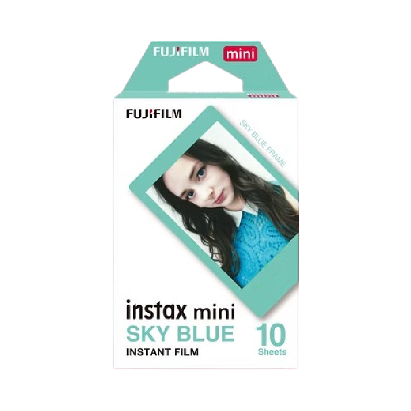 Instax Mini Sky Blue Instant Film (10Exposures)