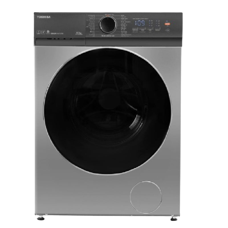 Toshiba Inverter Front Load Washing Machine , 8.5 kg TW-T21BU95UWEG(SG)-Silver