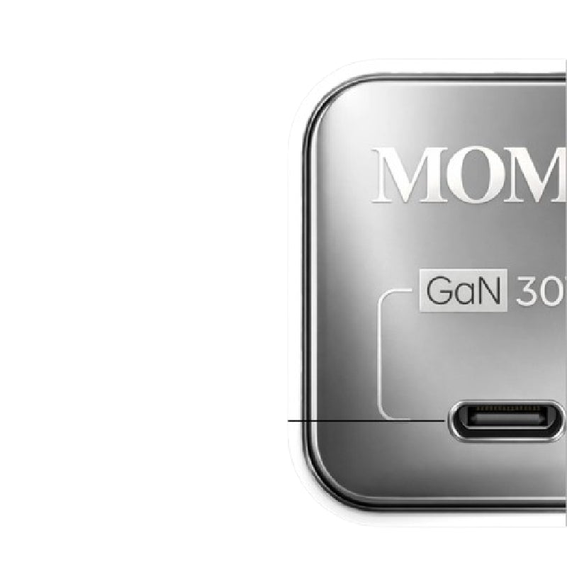 MOMO Mini Turbo Fast 30W Home Charger Adapter – White
