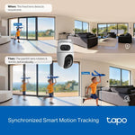 TP-Link Tapo C245D Dual-Lens Pan/Tilt Security Camera, 2K 3MP, Wi-Fi