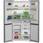 Beko  ثلاجة  4 أبواب، نوفروست، إنفرتر، 565 لتر، مزودة بموزع مياه، ، GNE134626ZXH - تيتانيوم إينوكس