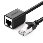 يوجرين كابل تمديد إيثرنت CAT6 FTP بمنفذي RJ45 بطول 3 متر – أسود (11282)