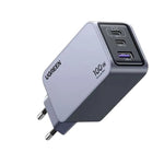 شاحن حائط UGREEN سريع 100 واط مع كابل USB-C بطول 1 متر CD319 – أسود 