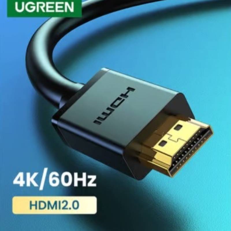 يوجرين كابل HDMI 2.0 بدقة 4K وتردد 60 هرتز بطول 3 متر – أسود(10145)