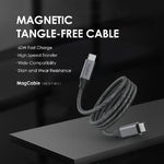 Oraimo OCD-710CC Magnetic USB Type-C to Type-C Cable – Black