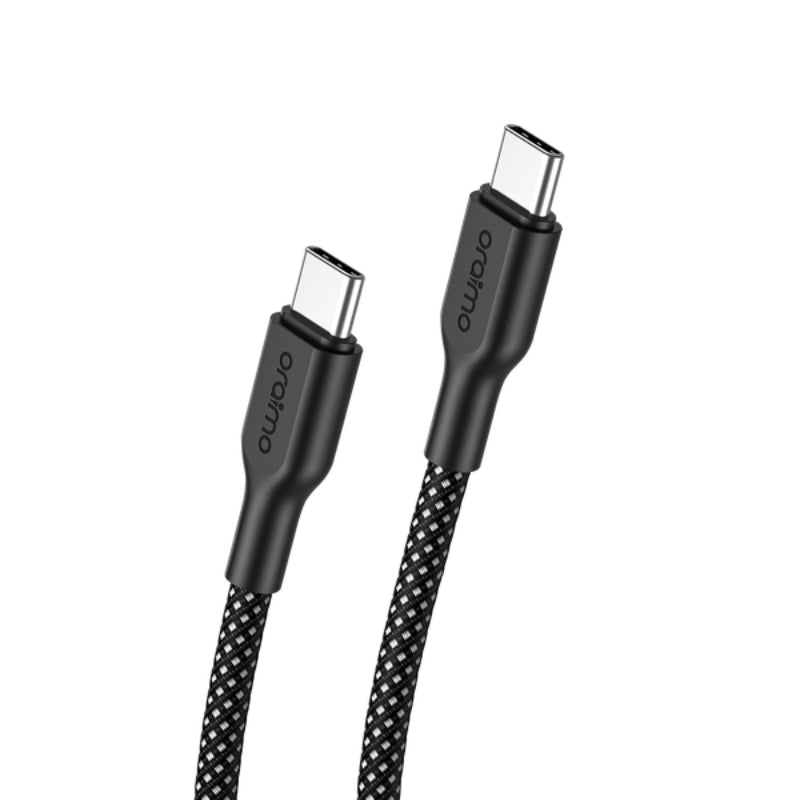 Oraimo OCD-152C Braided USB Type-C to Type-C Cable 1M – Black
