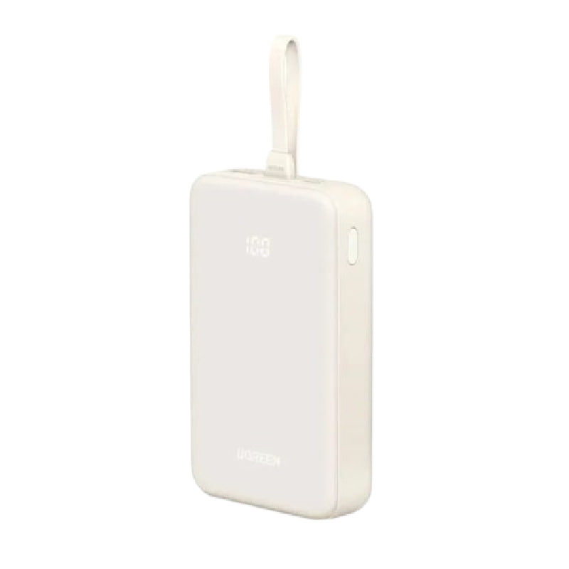 UGREEN Power Bank 20000mAh with Built-in Cable USB-C P505
